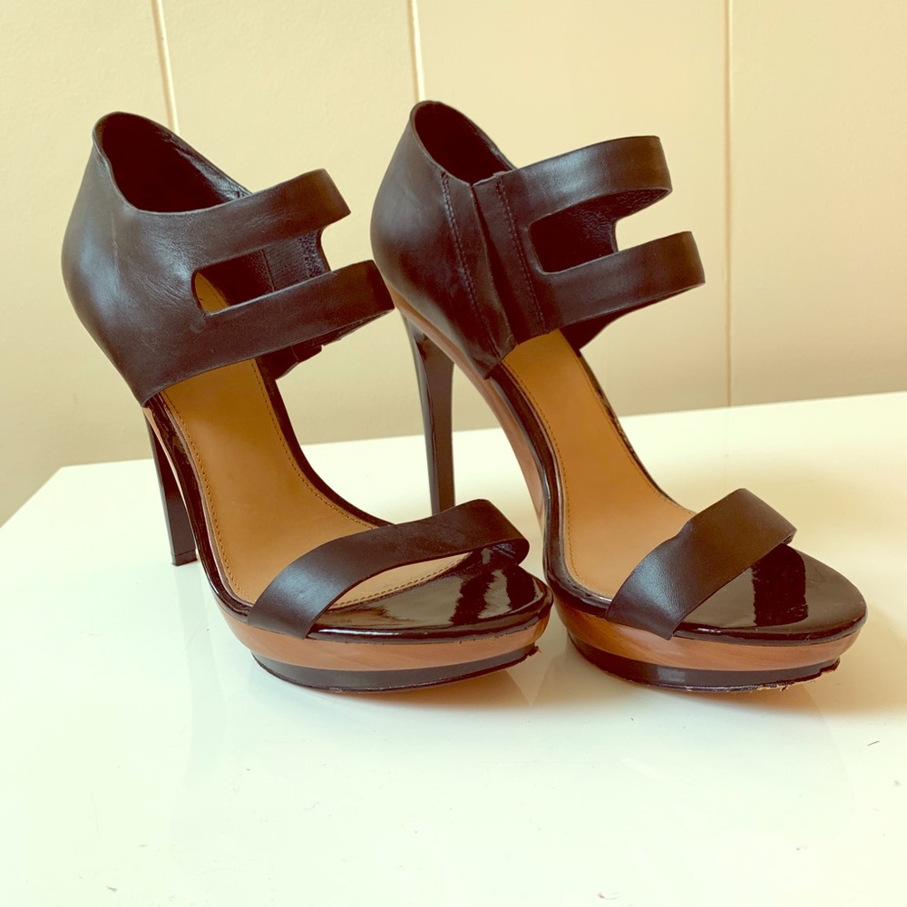 Badgley Mischka Mark & James Black Heels Sz 8.5